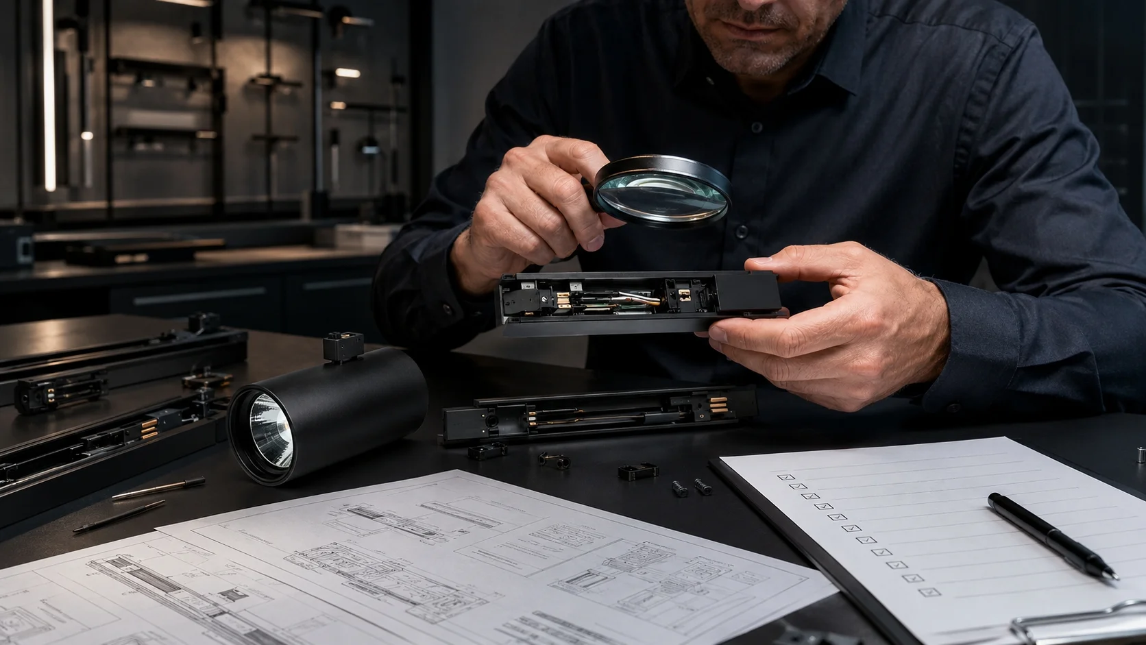 Red flag warning signs when evaluating magnetic track lighting suppliers — engineering red flags that signal high project risk