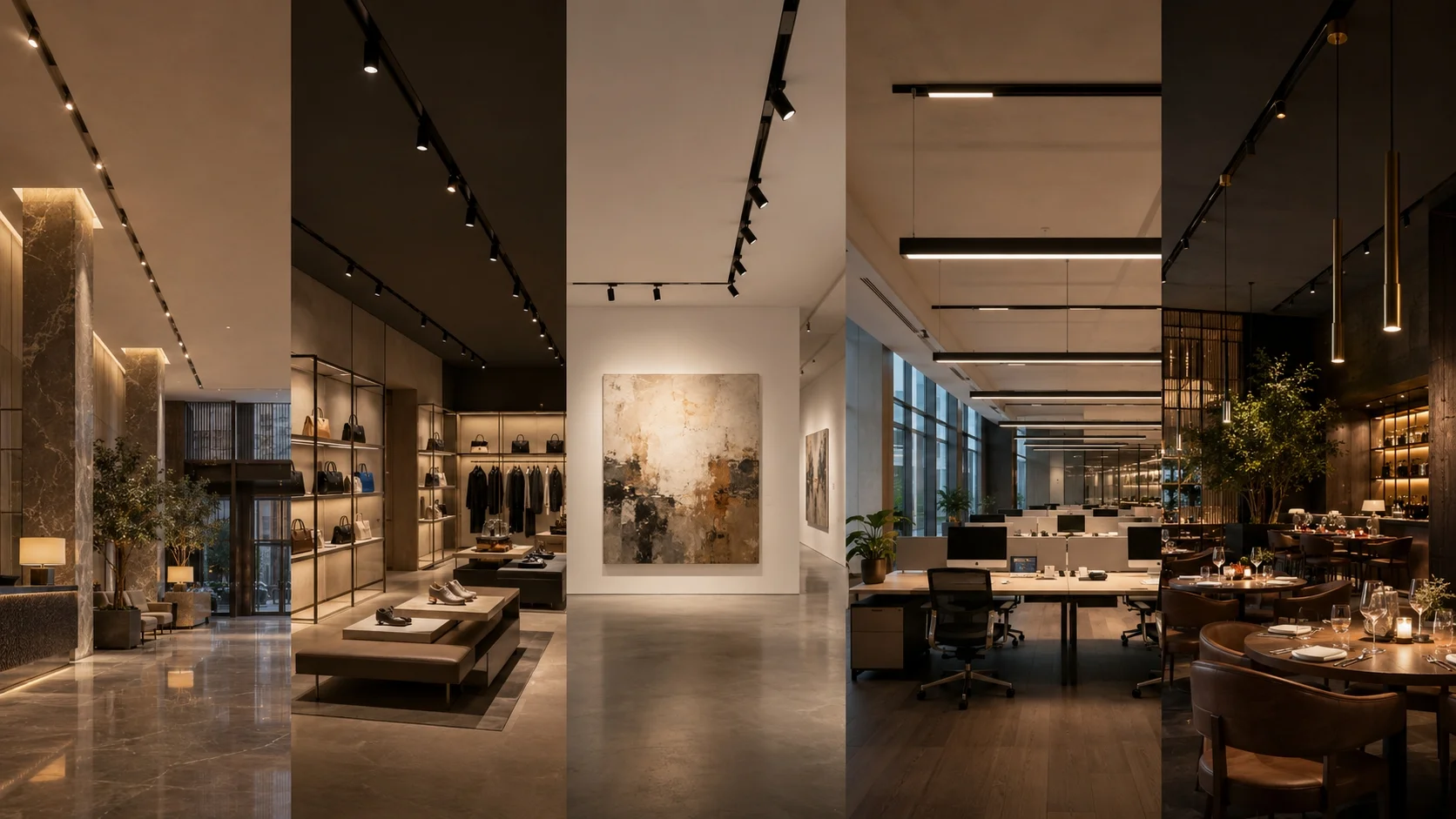 Commercial magnetic track lighting specification guide